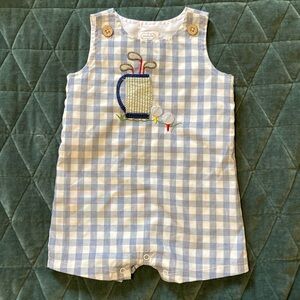Mud pie shortall. 12-18 months.